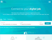 Tablet Screenshot of digitaljob.org